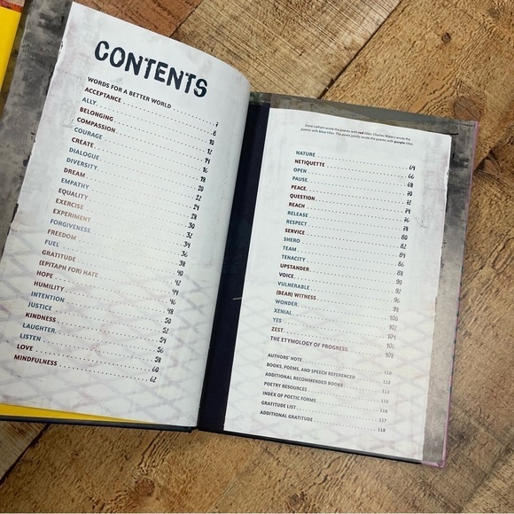 NEW Dictionary For A Better World Poetry Nonfiction Social Justice Hardcover - Picture 3 of 5